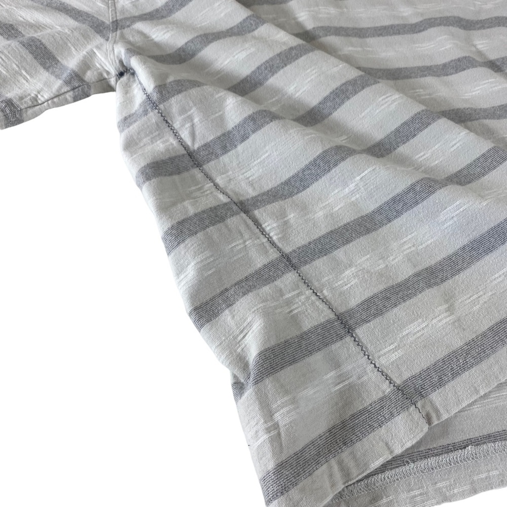 Tony Hawk Men's Light Striped Casual Short Sleeve Polo Shirt Hawk Logo Size S. - Picture 8 of 11